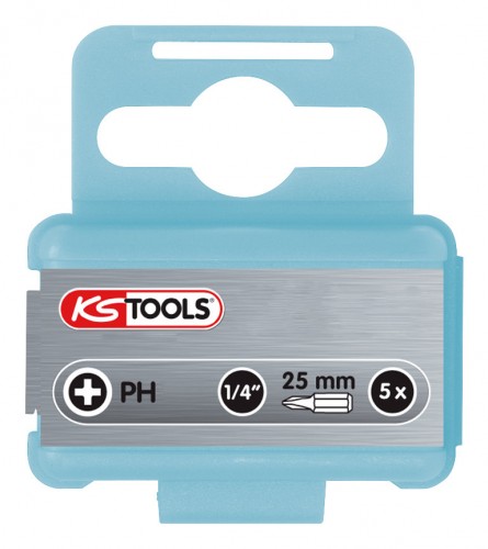 KS-Tools 2020 Freisteller 1-4-Edelstahl-Bit-25-mm-PH 910-220 1