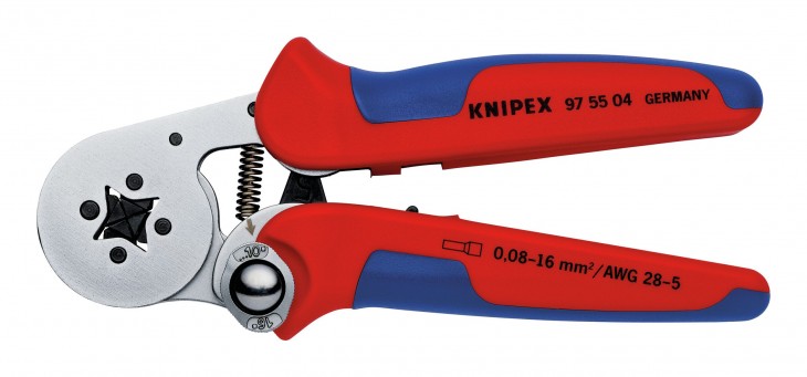 Knipex 2020 Freisteller Crimp-Hebelzange-97-55-04