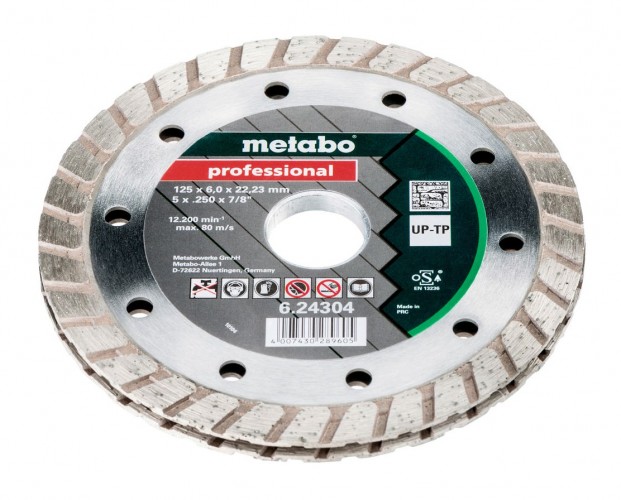 Metabo 2017 Foto Diamant-Fraesscheibe-125x6x22-23mm-professional-UP-TP-Universal-Tuckpointing 624304000