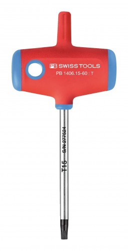 PB-Swiss-Tools 2023 Freisteller PB-Swiss-Tools-Quergriff-Schraubendreher-T15-x-60-mm PB-1406-15-60