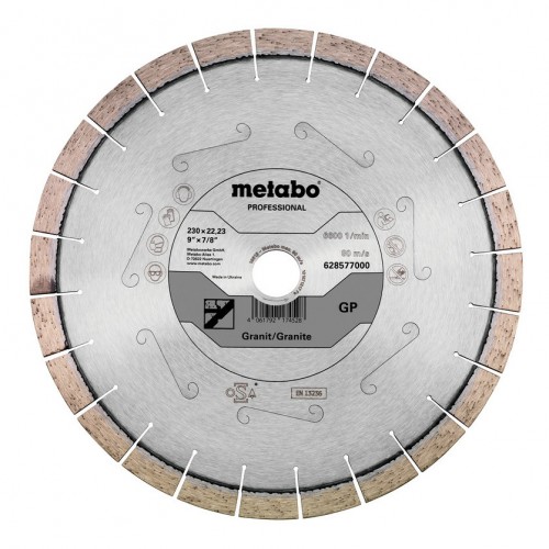 Metabo 2020 Freisteller Diamanttrennscheibe-Promotion-230x22-23mm-Granit-professional 628577000