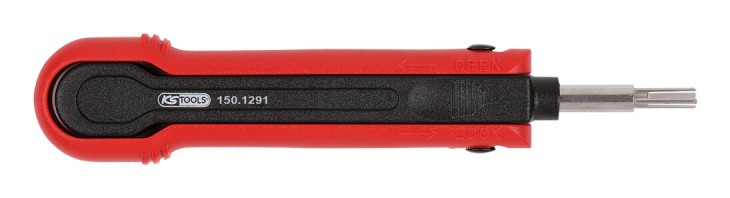 KS-Tools 2020 Freisteller Kabel-Entriegelungswerkzeug-Rundstecker-Rundsteckhuelsen-2-5-mm 150-1291