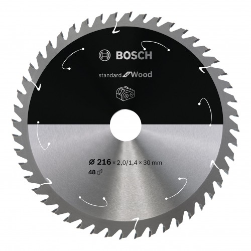 Bosch 2022 Freisteller Akku-Kreissaegeblatt-Standard-for-Wood-216-x-1-7-1-2-x-30-48-Zaehne 2608837726