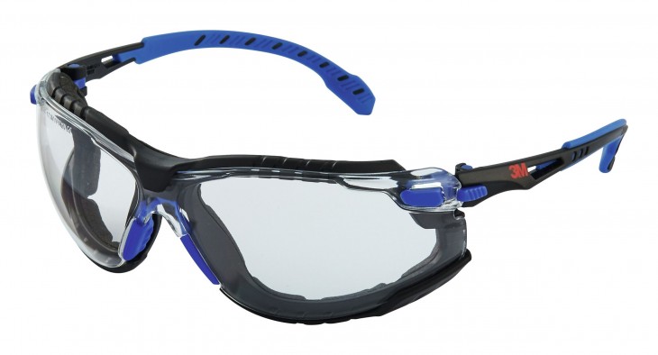 3M 2021 Freisteller Brille-Solus-1000-Set-PC-klar-SGAF-AS-blau-schwarz 1
