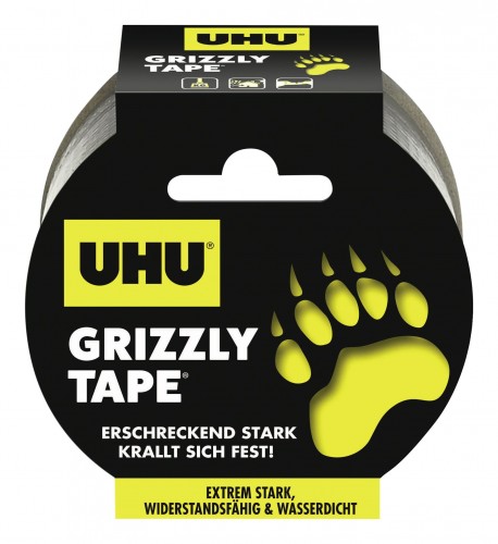 UHU 2020 Freisteller Grizzly-Tape-49mmx10m