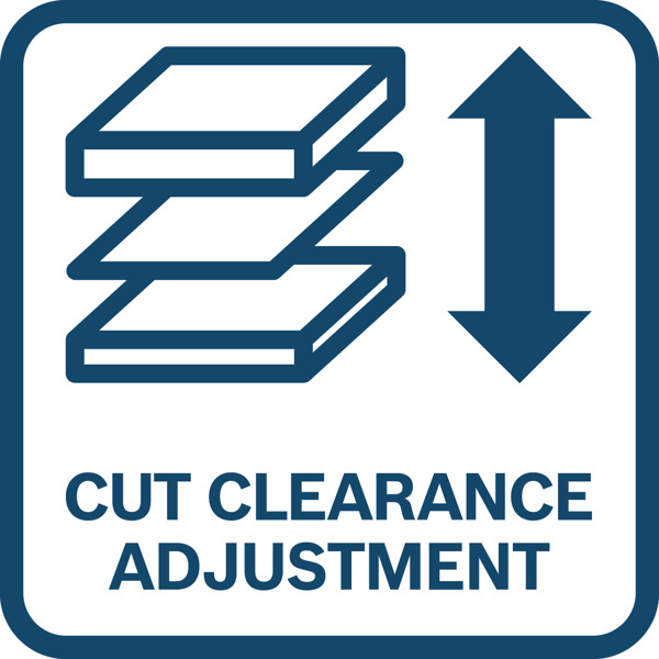 Cut Clearance Adjustment