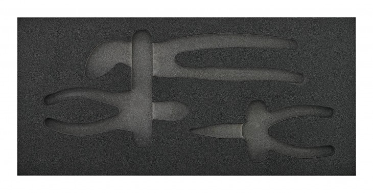 Knipex 2023 Freisteller Werkzeugmodul-1-3-leer-Zangen