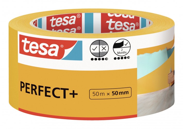 Tesa 2023 Freisteller Malerband-Perfect-50m-50mm 56538-00000-00