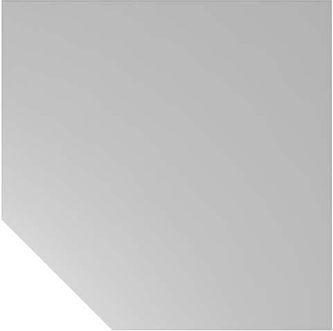 Hammerbacher 2019 Dekor Trapezeckplatte-1200x1200-mm-lichtgrau