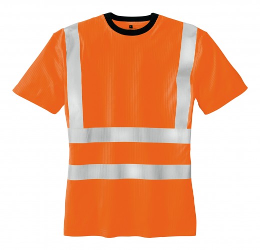 Werkstatt 2019 Freisteller Warnschutz-T-Shirt-HOOGE-leuchtorange-Groesse