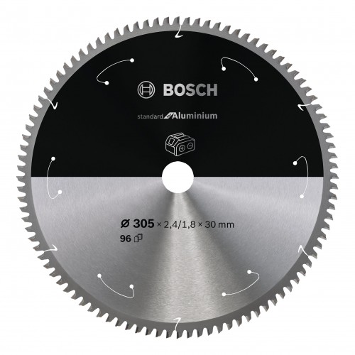 Bosch 2022 Freisteller Akku-Kreissaegeblatt-Standard-for-Aluminium-305-x-2-4-1-8-x-30-96-Zaehne 2608837782