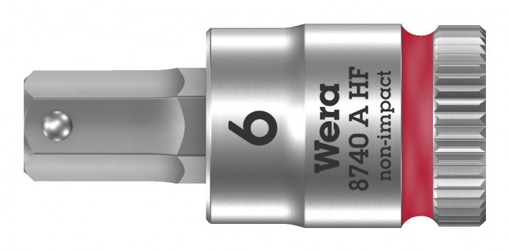 Wera 2020 Freisteller Schraubendrehereinsatz-1-4-Innensechskant-Haltefunktion-6-x-28-mm