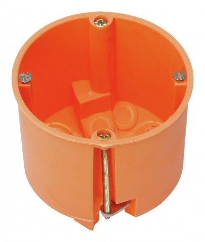 Kopp 2021 Freisteller Hohlwanddose-Dose-ISO-60-mm-61-mm-tief-orange