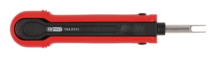 KS-Tools 2020 Freisteller Entriegelungswerkzeug-Flachsteckhuelsen-1-6-mm-Delphi-AF2 154-0111