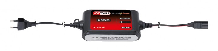 KS-Tools 2020 Freisteller 12V-SMARTcharger-Hochfrequenz-Batterieladegeraet-2A 550-1730 1