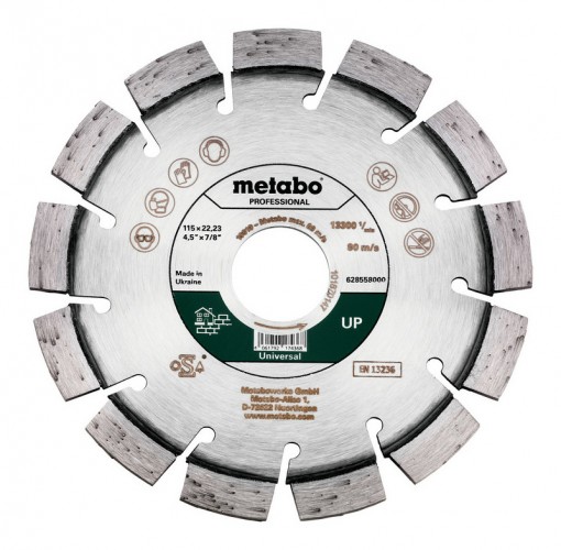 Metabo 2020 Freisteller Diamanttrennscheibe-115x22-23mm-Universal