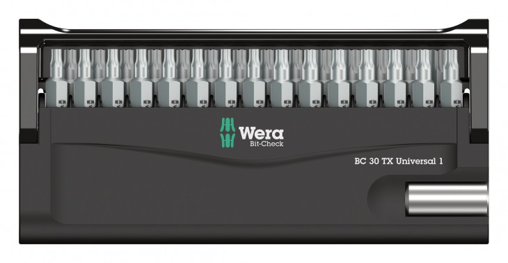 Wera 2017 Foto Bit-Check-30-TX-Universal-1 05057908001
